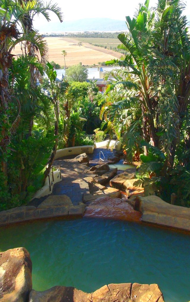 view from Khoisan Pond 2 over Caledon