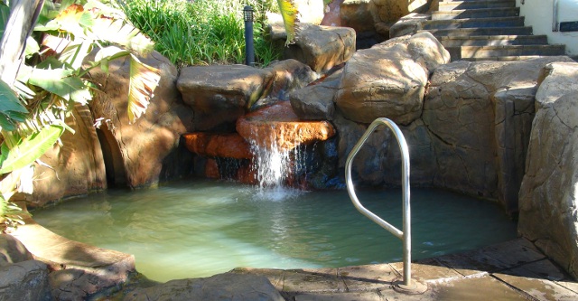 Khoisan pond 3 at the Caledon Hotel & Spa