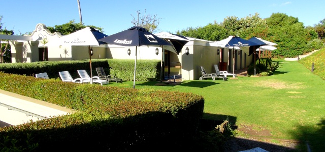 garden next to the Victorian Spa in Caledon