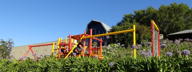 children's playground at the Caledon Hotel & Spa