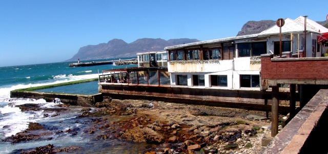 Brass Bell restaurant in Kalk Bay