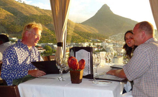Top of the Ritz restaurant in Sea Point, Cape Town