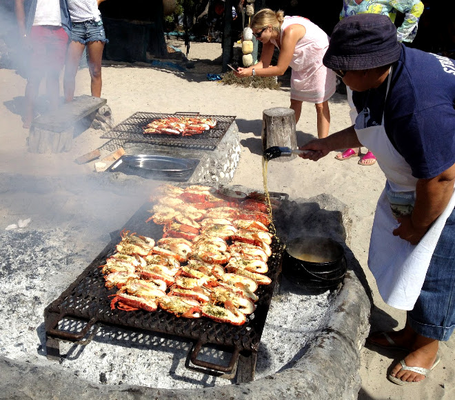 Die Strandloper restaurant in Langebaan
