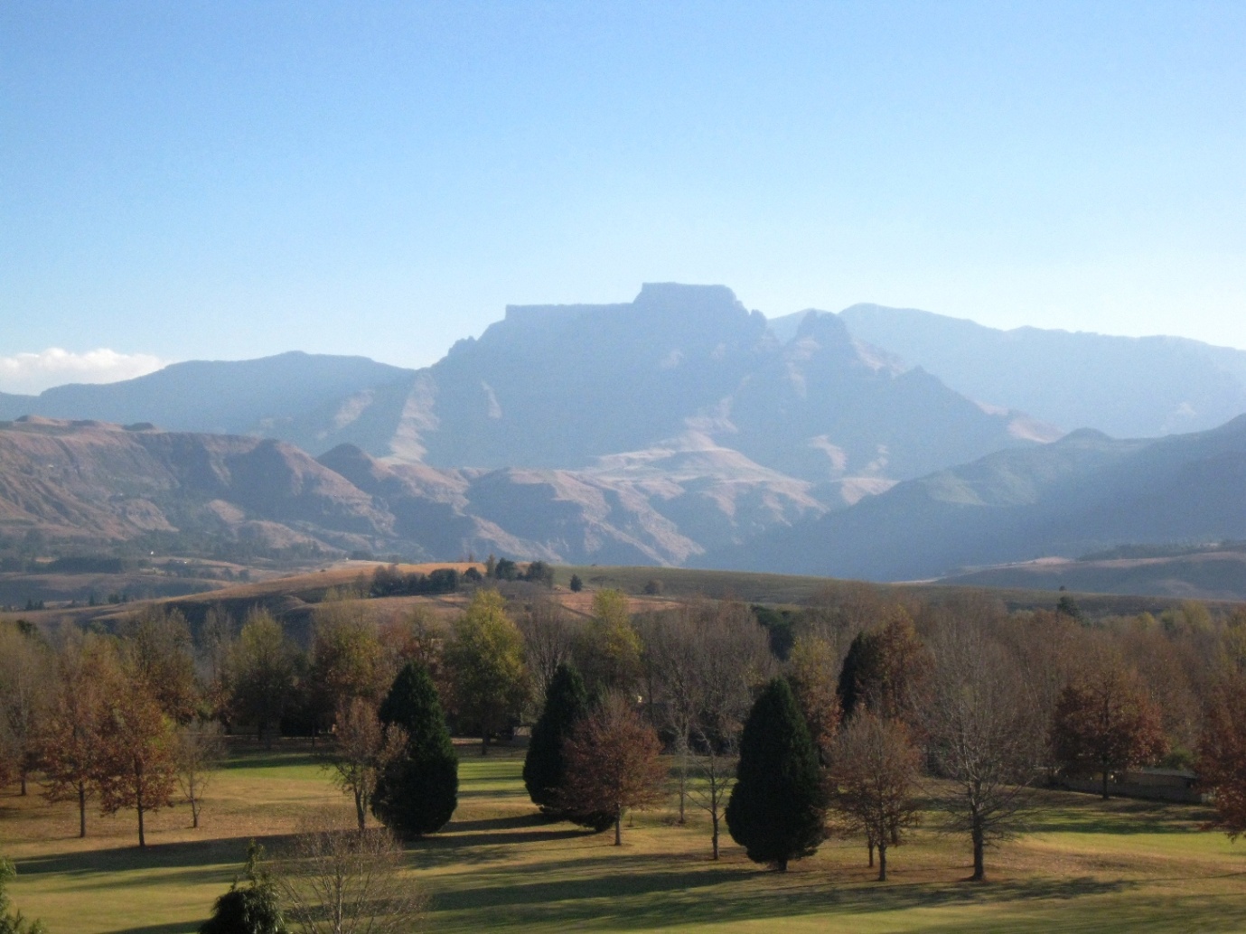 Champagne Sports Resport in the Drakensberg