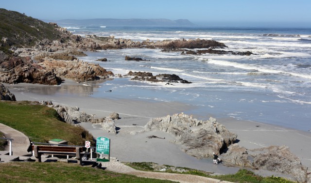 Voelklip Beach in Hermanus