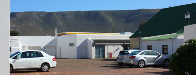 parking lot at the Windsor Hotel