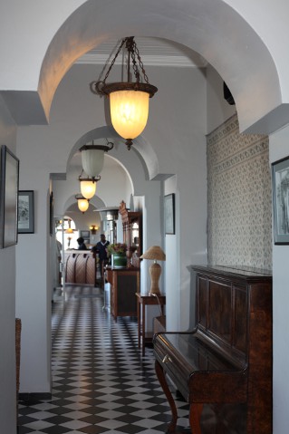 hallway in The Windsor Hotel