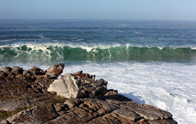 wave breaking in Hermanus 