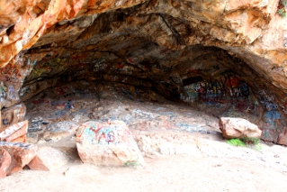 Montagu cave above Avalon Springs
