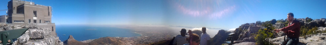 Table Mountain panoramic view