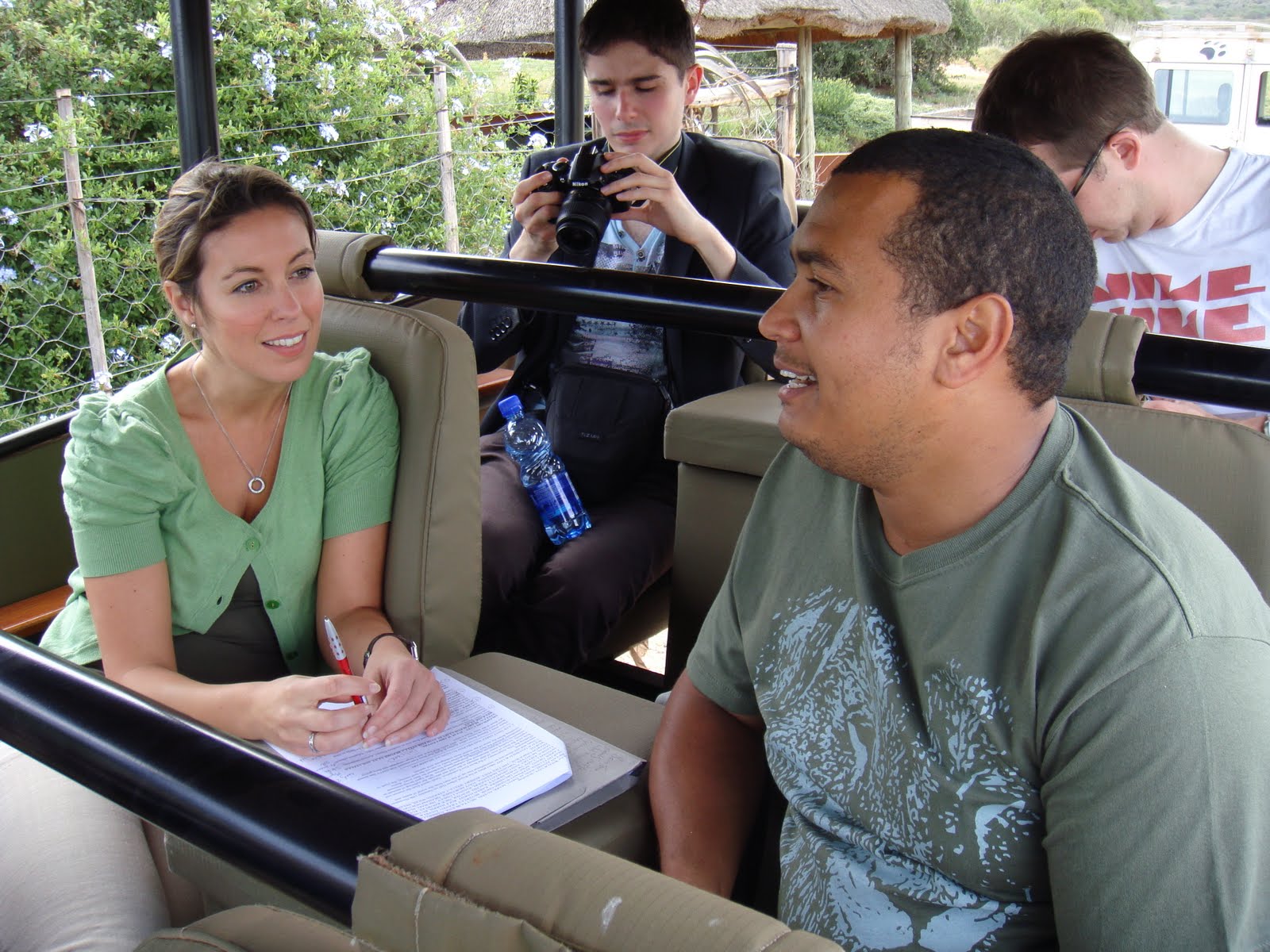 Emma Crosby at Shamwari Nature Reserve