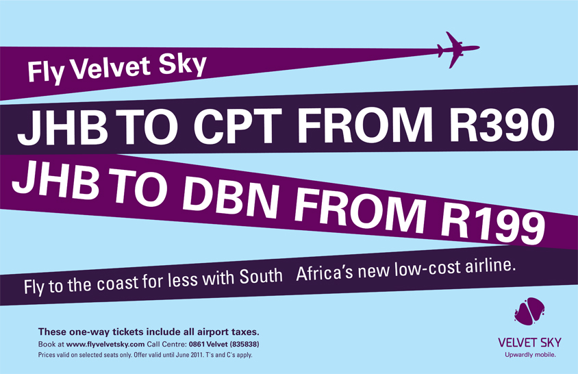 Velvet Sky sale from R199