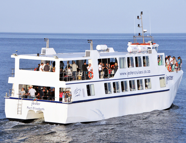 Jester cruise boat in Port Elizabeth