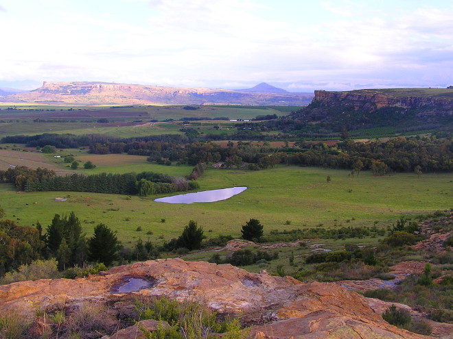 Ficksburg disctrict panorama