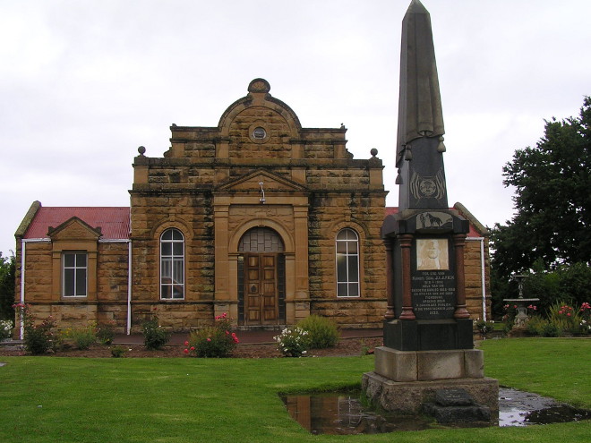 General JIJ Fick Memorial in Ficksburg
