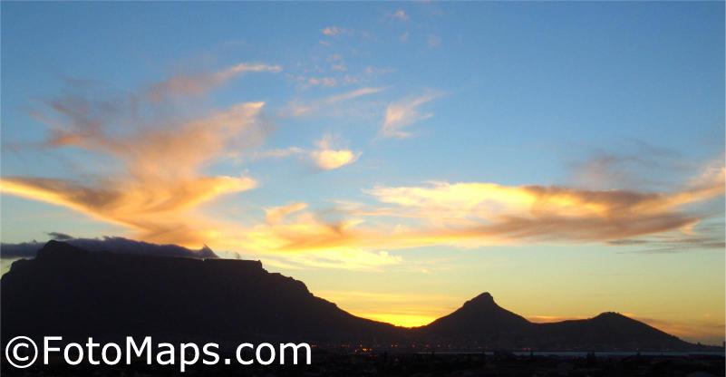 Cape Town Sunset 2005-12-20