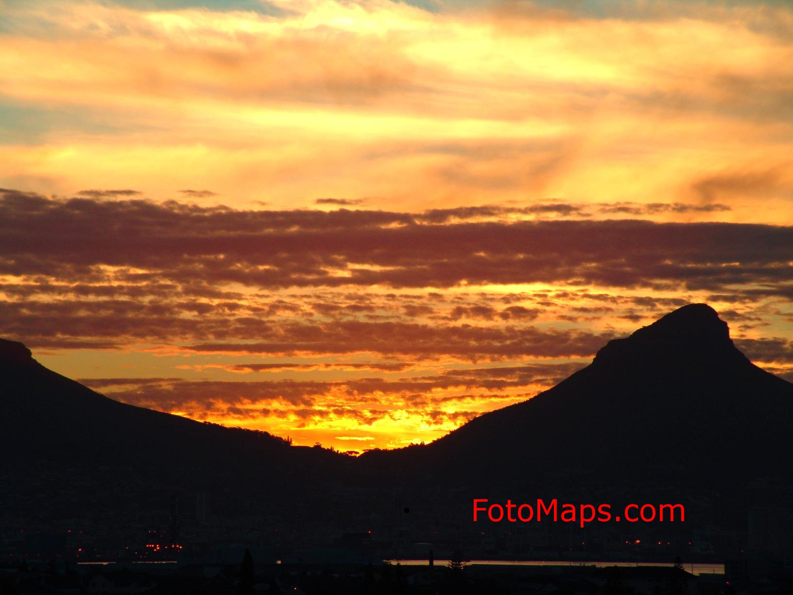 African sunset
