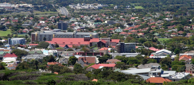 view of Mowbray Maternity Hospital from Rhodes Memorial