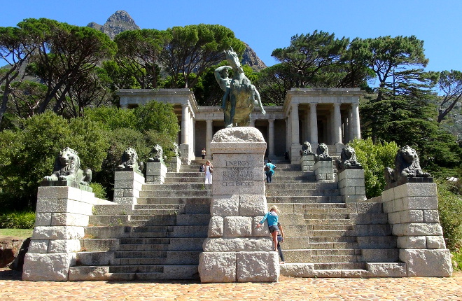 Rhodes Memorial on Table Mountain, Cape Town