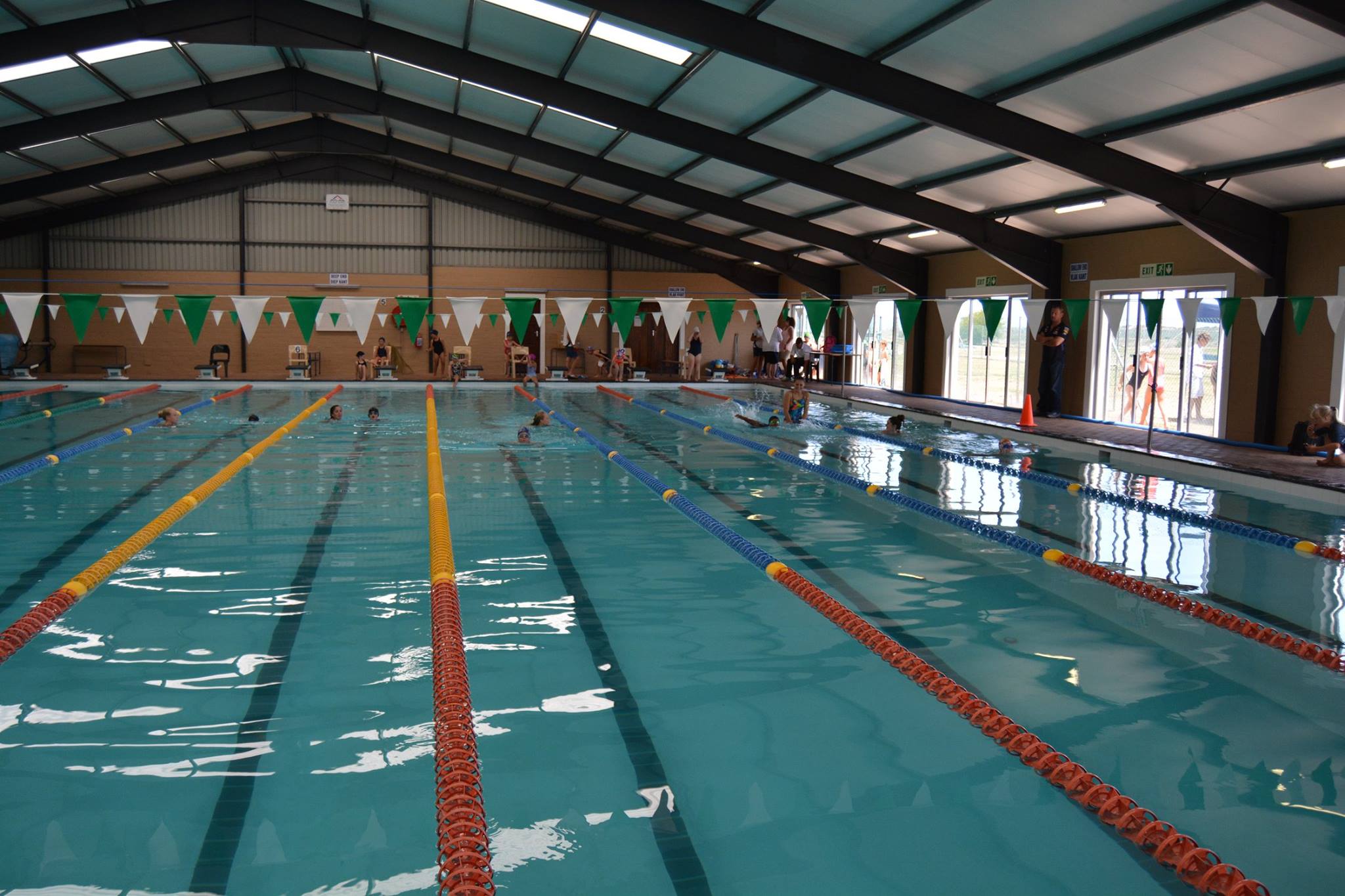 Swimming pool at Curro in Langebaan