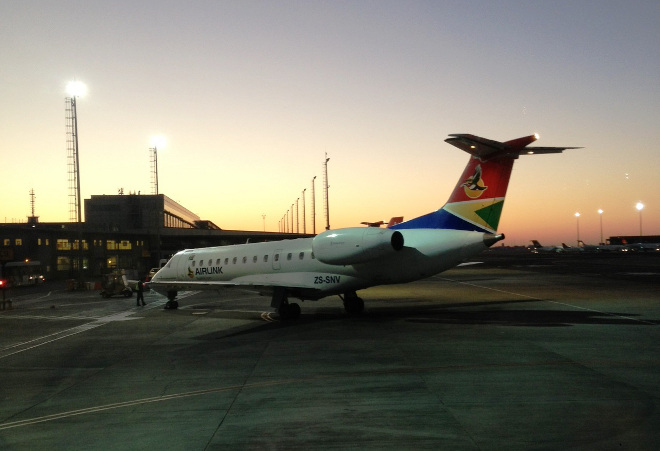 SA Airlink in Mthatha