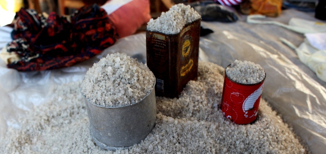 salt at the Vilankulo market