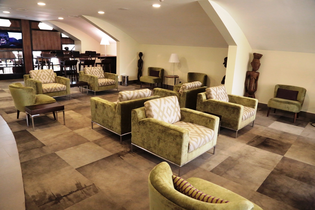 Kenya Airways new luxury lounges.