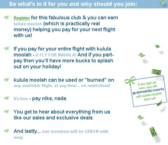 Kulula jetsetter club
