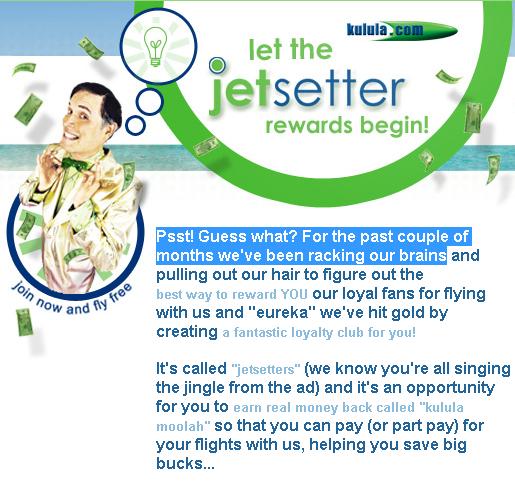 Kulula jetsetter email