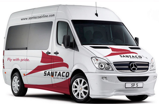 Santaco Airlines shuttle