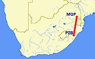 Nelspruit to Pietermaritzburg
