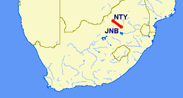Johannesburg to Sun City