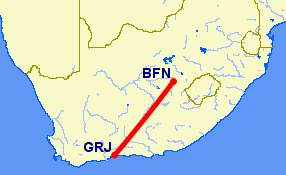 Bloemfontein to George