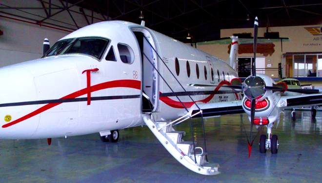 Beechcraft 1900D belonging to Fly 88
