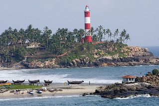 View of Lighthouse beach