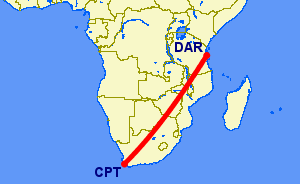Cape Town to Dar es Salaam