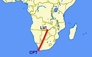 Cape Town to Livingstone