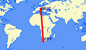 Cape Town to Munich