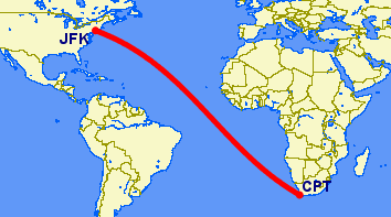 Cape Town to New York