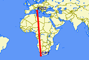 Cape Town to Rome