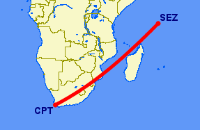 Cape Town to Seychelles