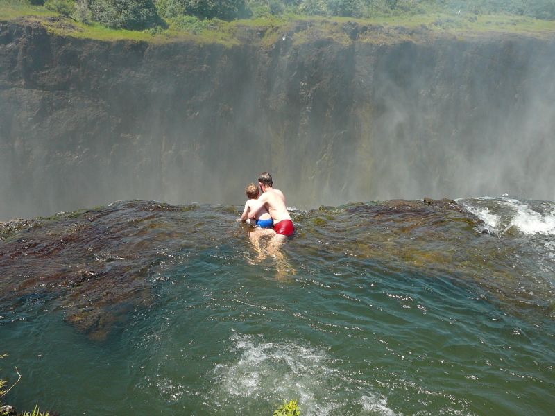Devil's Pool at Victoria Falls