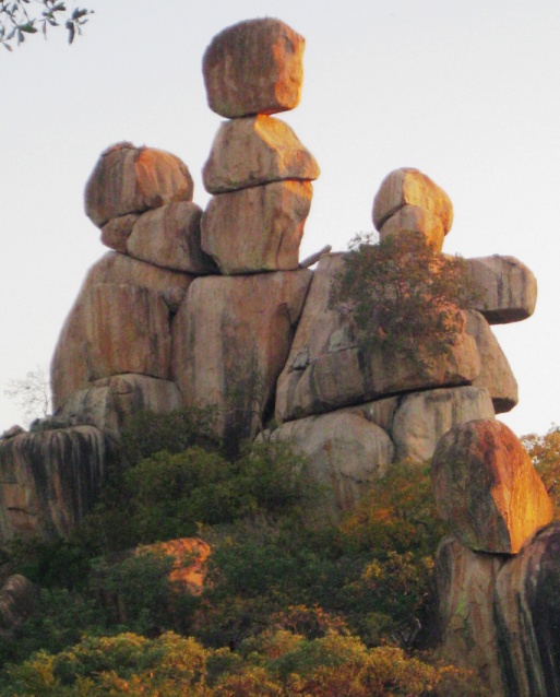 balancing rocks at Motopos