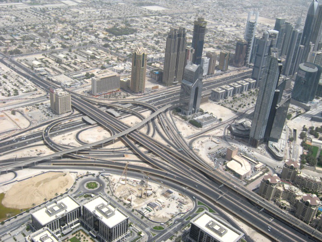 Dubai from the Burj Khalifa