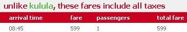 1time versus Kulula