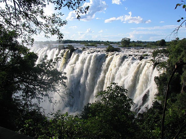 Victoria Falls in Zimbabwe and Zambia