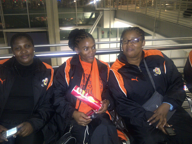 waiting at OR Tambo International Airport for a Mango flight to Durban