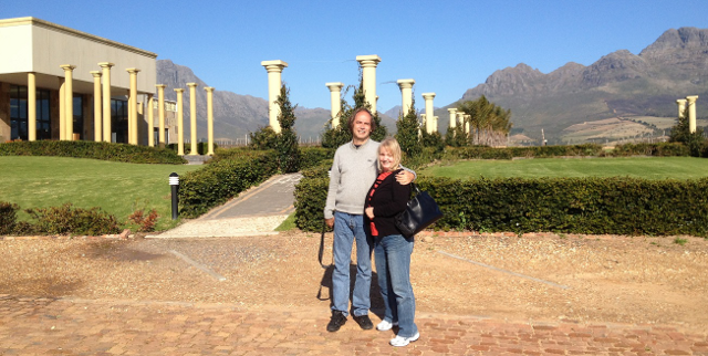 Swedish Tourists at Stellenrust Wine Estate