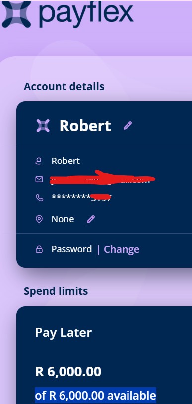 Payflex spend limit