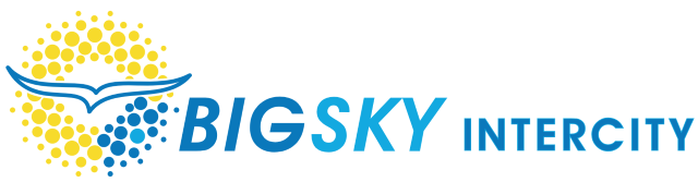 Big Sky Intercity buses logo